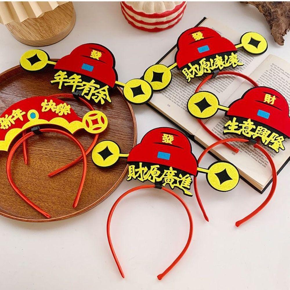 Mascot Dragon Dragon Headband Cartoon New Year Headdress  New Year Dress Up