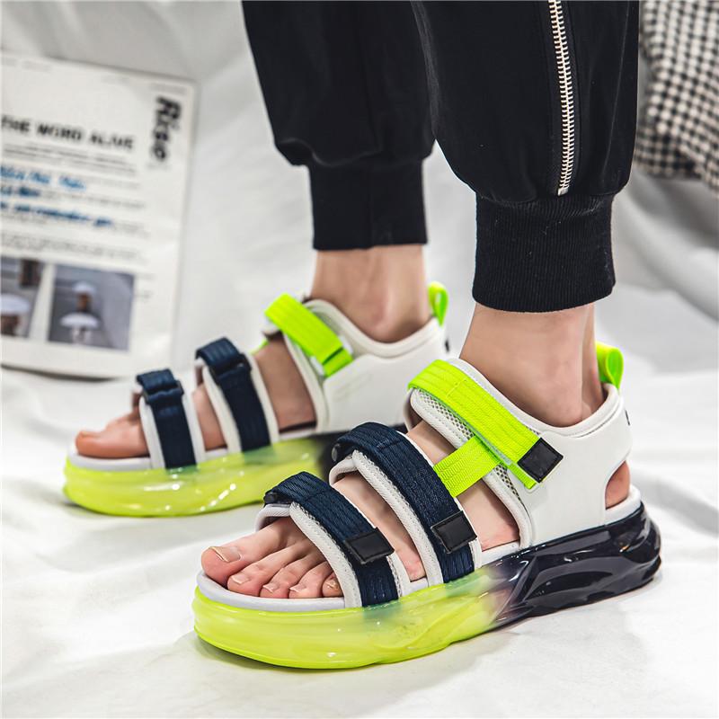 Модные высококачественные мужские модные сандалии — фото 3