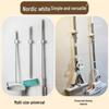 Punch-Free Wall-Mounted Mop Holder Clip