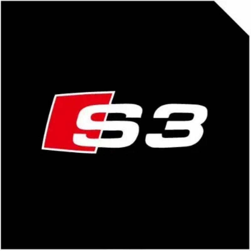 For Audi 8L 2PCS for Audi RS S LINE S3 S4 S5 Quattro Q7 Q5 A3 A5 A7 A6L A4L A8L R8 LED Car Door HD Laser Projector Lights Door Welcome Lamp
