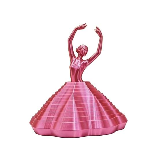 

3D Printed Spinning Ballerina Fidget Toy Ballet Dancer Spinner Kinetic Desk Toy Expanded Sensory Stress Relief Toy for Home Office A