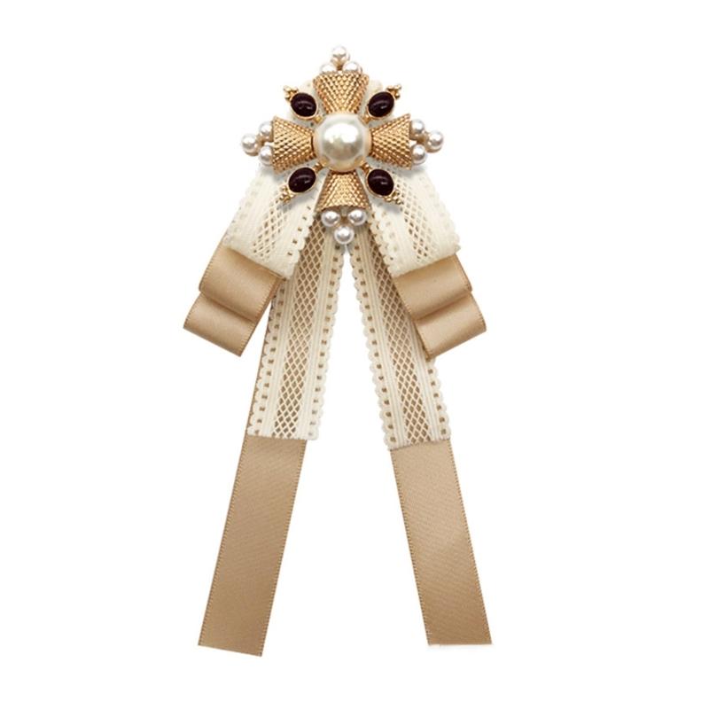 

Европейские стили галстук для взрослых подростков с элегантным декором ленточный галстук для униформы нарядный галстук для формальной рубашки