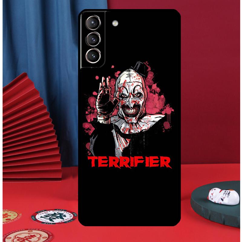 Horror Movie Terrifier Cover For Samsung Galaxy S20 FE S21 S22 S23 Ultra S8 S9 S10 Plus Note 10 20 Ultra Phone Case