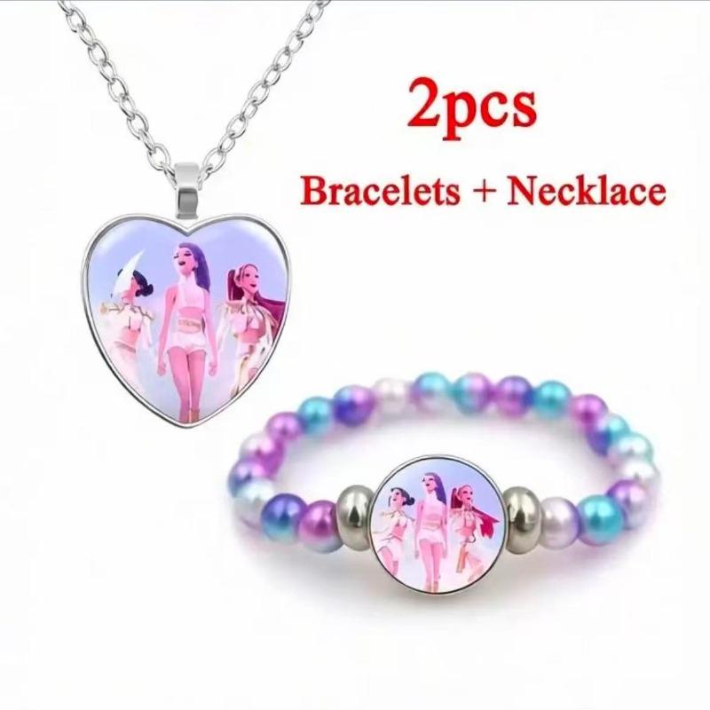 Idol Anime Couple Bracelet for Bag Group Cartoon Tiger Necklace Party Supplies Badge for Fans Party Favors Fans Gift 6