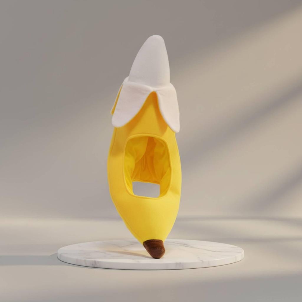 Banana Hat Universal Size Fits Most Soft Keeps Warm for Parties