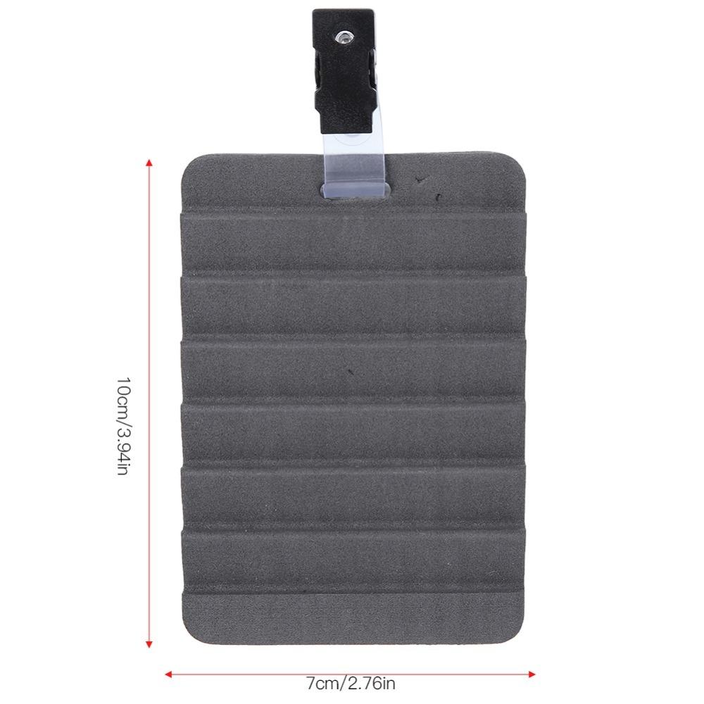 Foam Fly Fishing Patch Replacement Patch Hook Hanging Board  Tying Fishing Hooks Hook and Loop