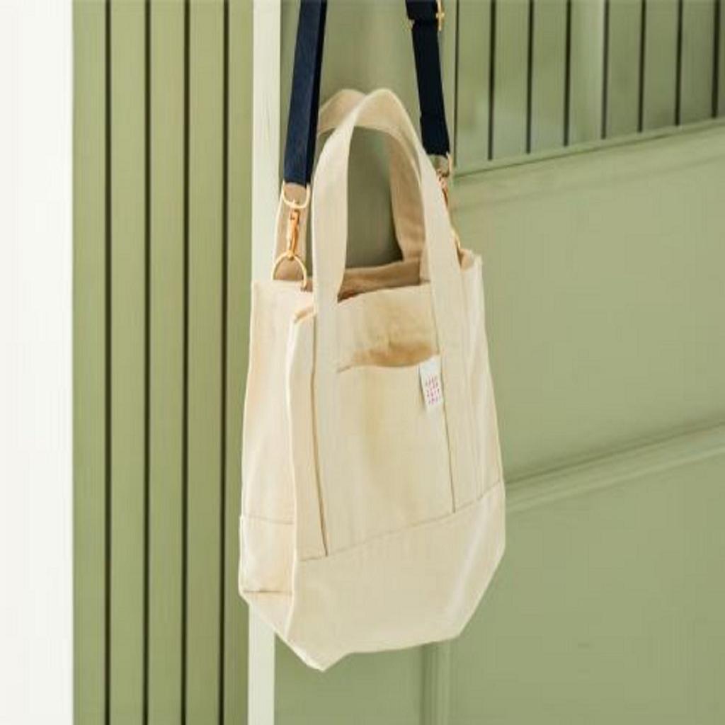 Daiso Strap Mini Crossbody Bag - Navy