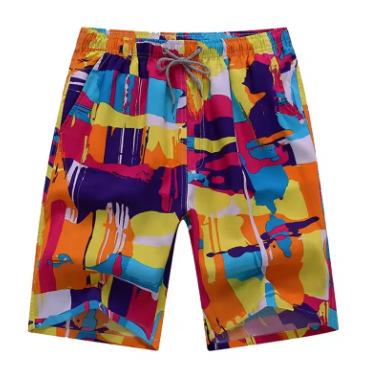 New Beach Shorts Swimming Summer Swimming Board Beach Running Surfing Swimwear Men's Running Fitness Shorts
