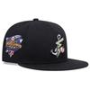 2025 Creative New Flat Edge Hat Tennis Hook Embroidery Personalized Street Hip Hop Hat Leisure Sunshade Hat Baseball Hat Unisex