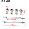 1 Paar 240/250/260/270/280/300/315mm 8mm Spurstangen-Kit Kugelgelenk Für 49cc Elektrisches Mini Kinder ATV Go-Kart Buggy Quad Bike