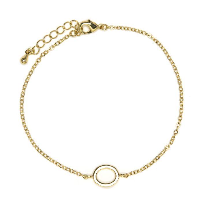 Bracelet Luxenter finition or jaune 18 carats - Alphabet