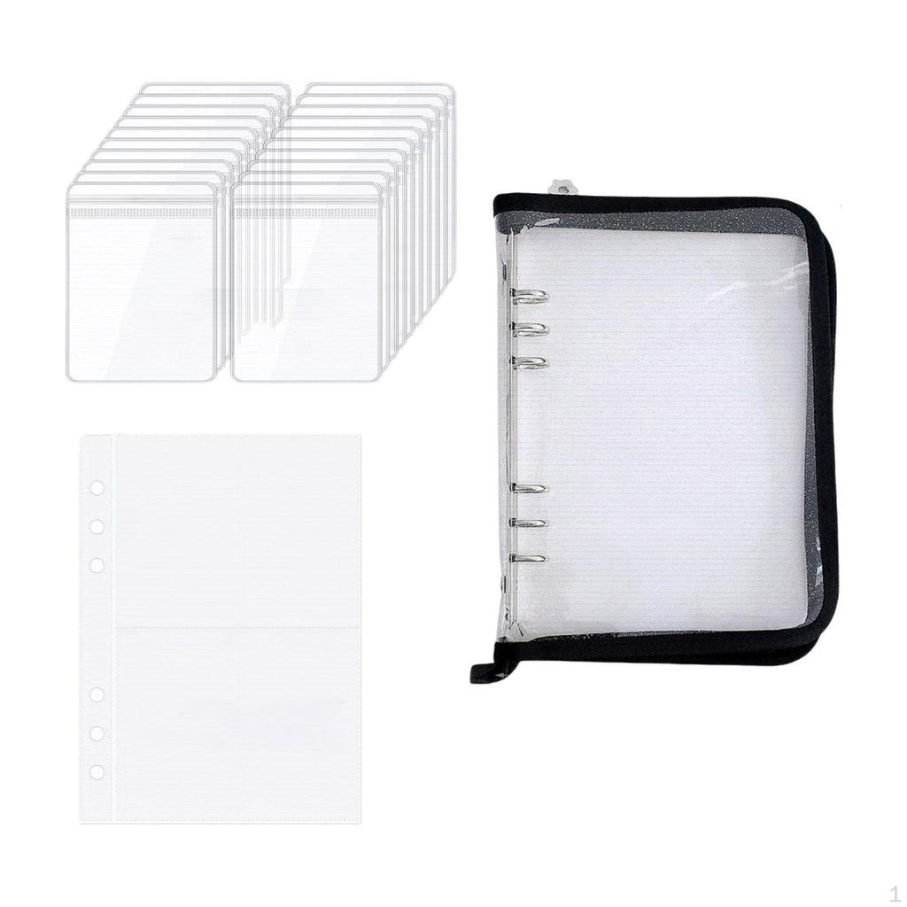 Jewelry Organizer Book with Clear Design for Earring And Brooch Storage