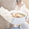 Thickened Anti-Scald Silicone Heat Resistant Hand Cover Anti-Slip Heat Insulation Oven Mitts Portable Protect Gloves For Kitchen