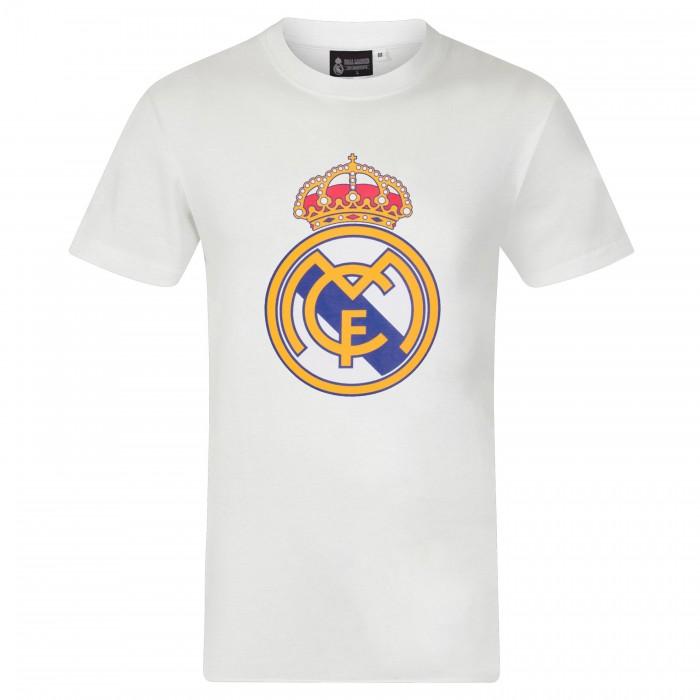 Real Madrid CF Mens Crest T-Shirt