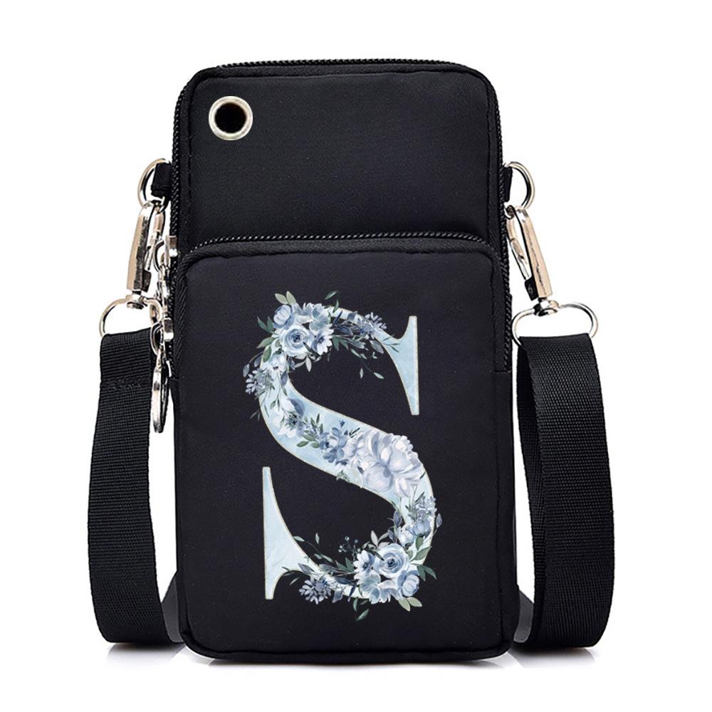 Letter Printing Go Out Portable Messenger Bag Shoulder Bag Men And Women Casual Simple