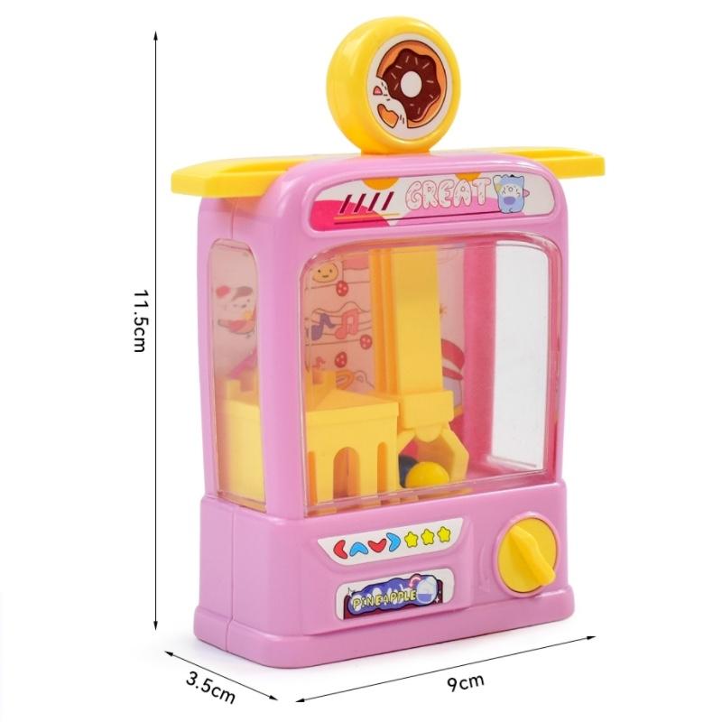 Маленький автомат с когтем и шариками Настольная аркадная игра Набор игрушек Заполненный весельем захватчик призов для детей и взрослых, идеально подходит для групповых игр