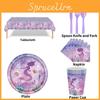 Vibrant Mermaid Party Decorations For Birthday Celebrations