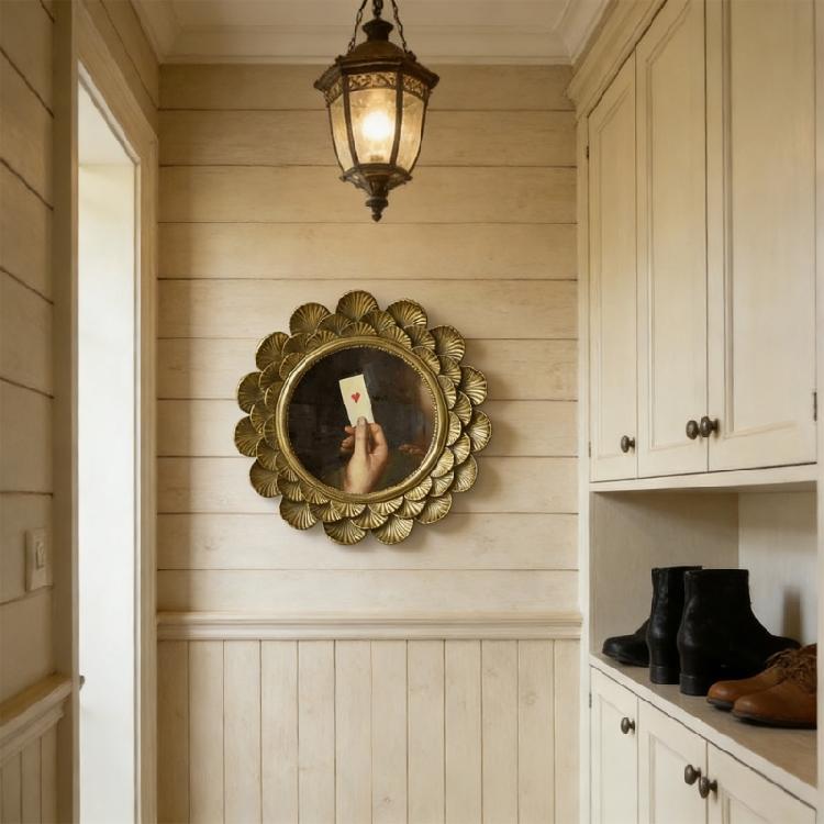 Modern Rural Wall Decorative Frame Resin Texture Wall Display Picture Frame Suitable for Various Standard Pictures