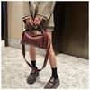 Women's Fashion Retro Large-capacity Shoulder Bag, Cow Leather Messenger Bag