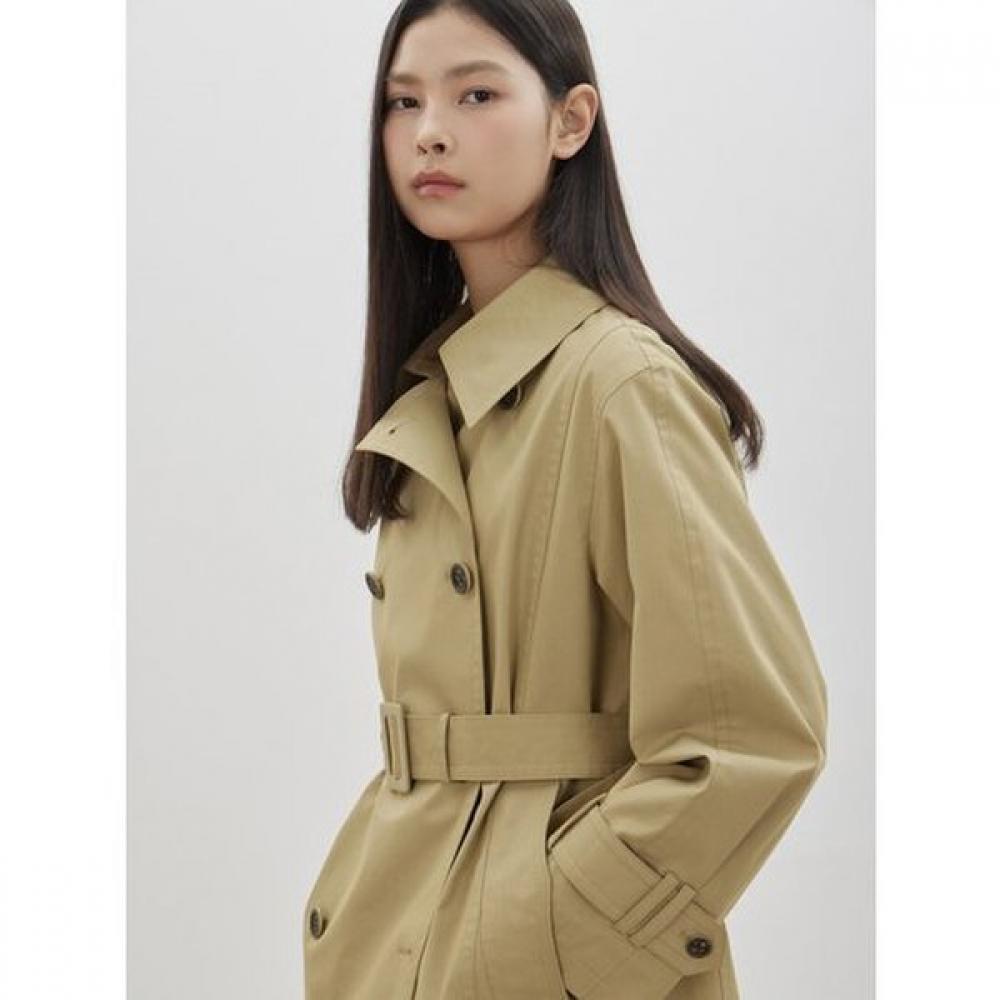 Cc Collect Classic Double Half Trench Coat  C261msi001 