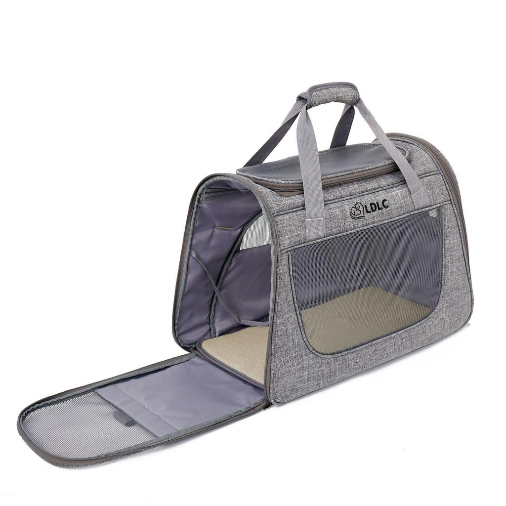 Large Capacity Foldable Rolling Pet Carrier - Portable Cat Suitcase