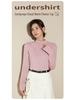 2025 Autumn/Winter Women's High Neck German Velvet Thickened Base Layer Long Sleeve Top