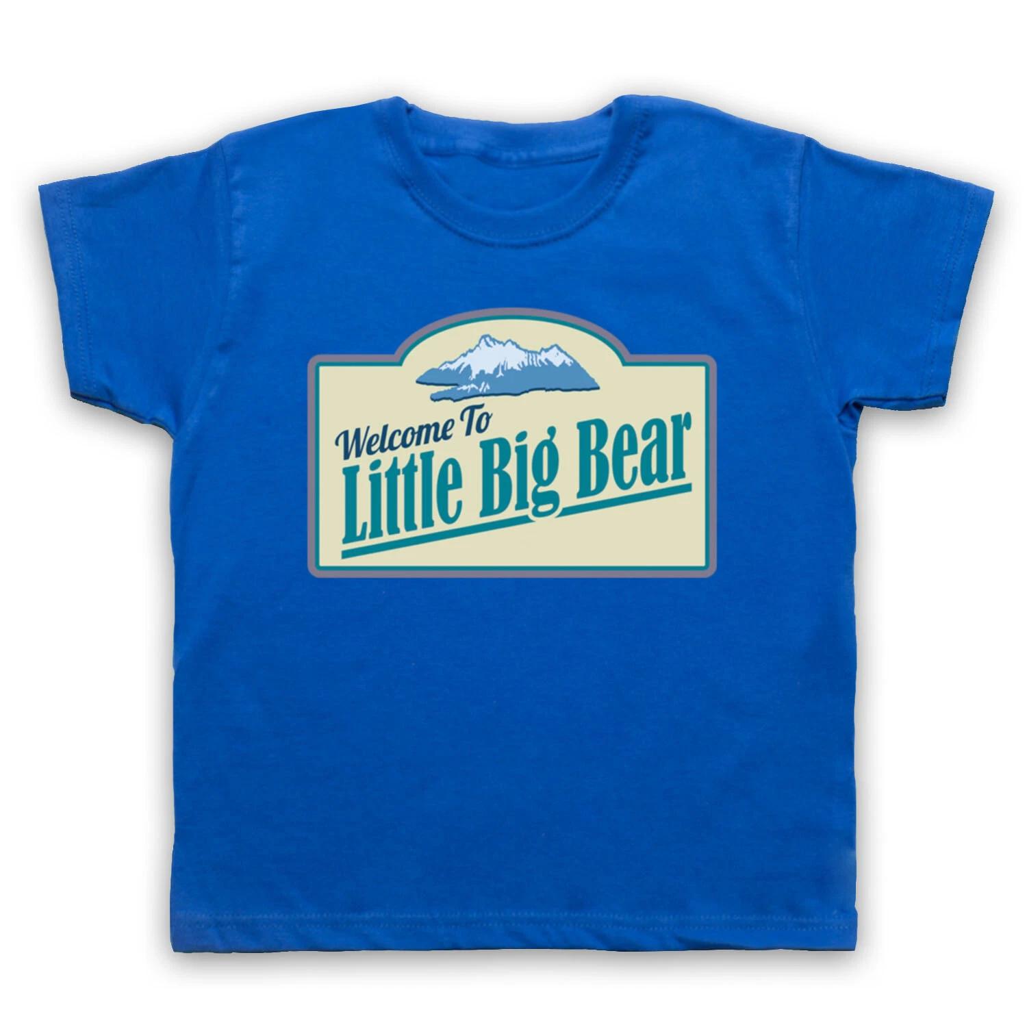 TIN STAR UNOFFICIAL WELCOME TO LITTLE BIG BEAR CRIME TV KIDS CHILDS T-shirt 120
