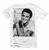 Tricou alb cu imprimeu Elvis Presley Regele Rock and Roll 9415