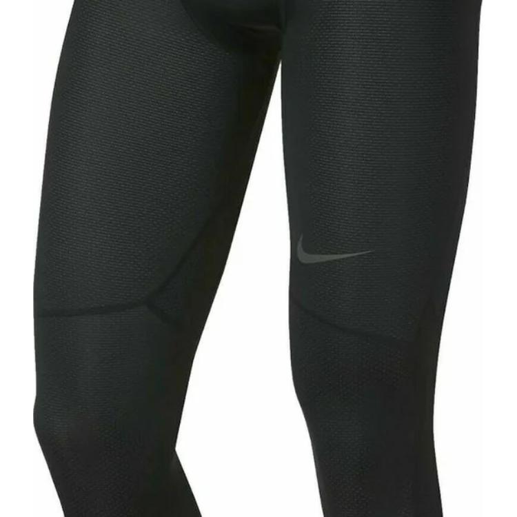 Nike Logo Print Training Pants Men Pants Black AT3645-010