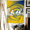 Los Angeles Rams Wall Tapestry Aesthetic Wall Hanging Printed Fabric Blanket Decorative Tapestries for Bedroom Living Room Home Decor