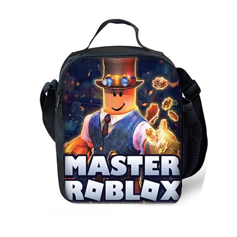 Plecak Roblox o dużej pojemności i z płynnie działającymi podwójnymi zamkami błyskawicznymi do szkoły i podróży