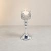 Huaqianguhh Candle Holder, European Style Crown Metal Candlestick, Decorative Holder for Dinner Room Table Centerpiece Mantel Wedding Party Decor