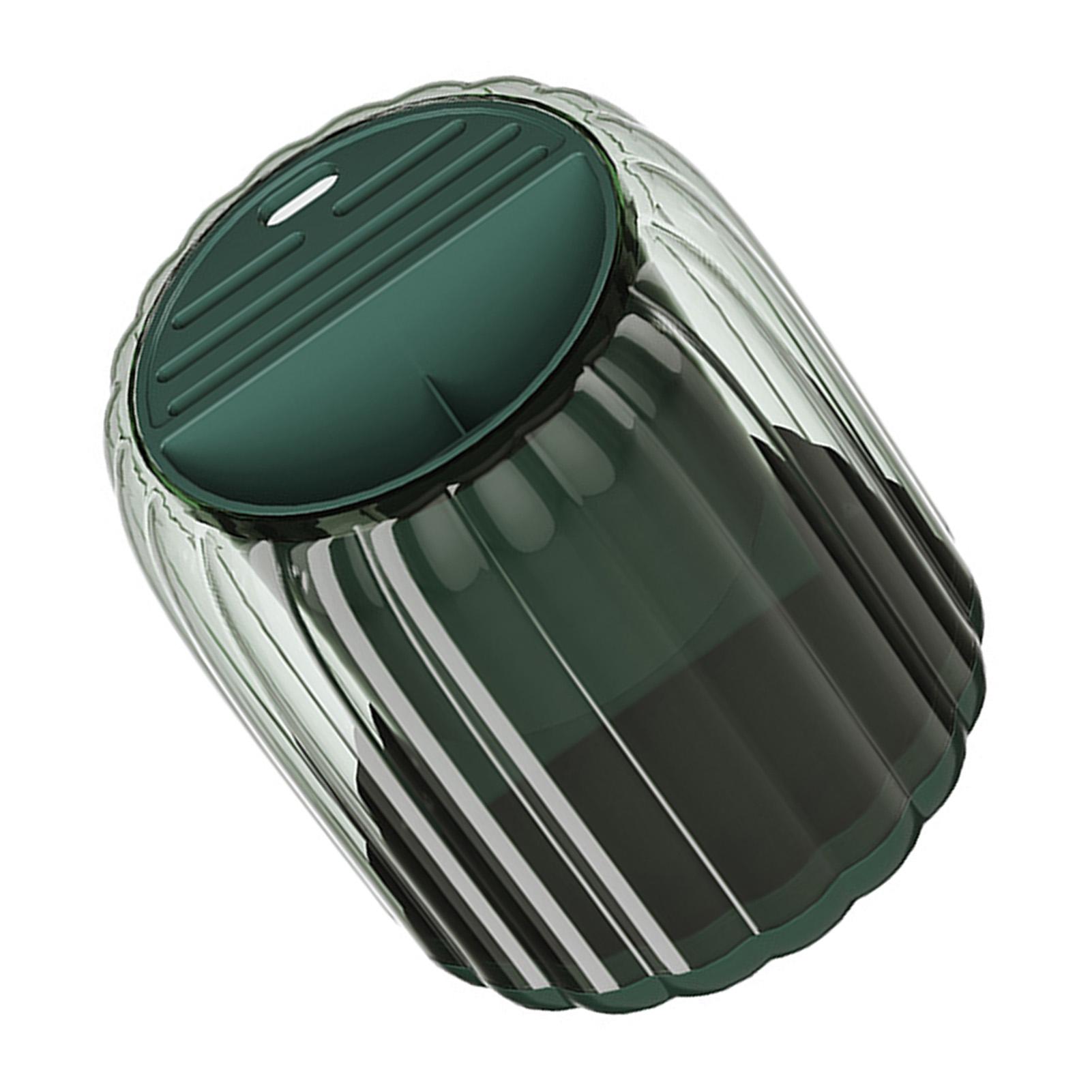 Rotating Utensil Holder Multifunction 360 Degree Space Saving Strong Plastic Knife Holder for Kitchen Home