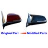 Side Mirror Cover Fit For BMW F20 F21 F22 F23 F30 F32 F36, X1 E84 F87 Car Accessories Rearview Wing Mirror