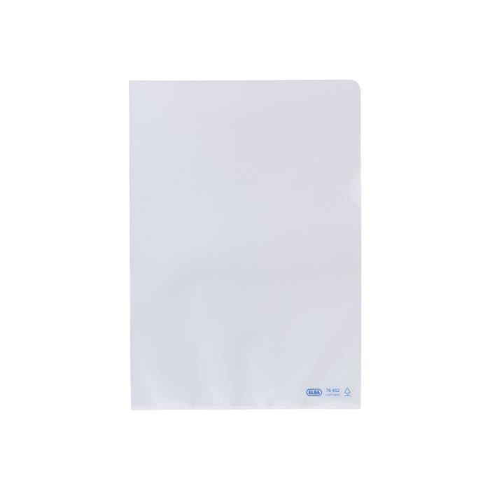 ELBA Standard Pochette perforée A4 transparent