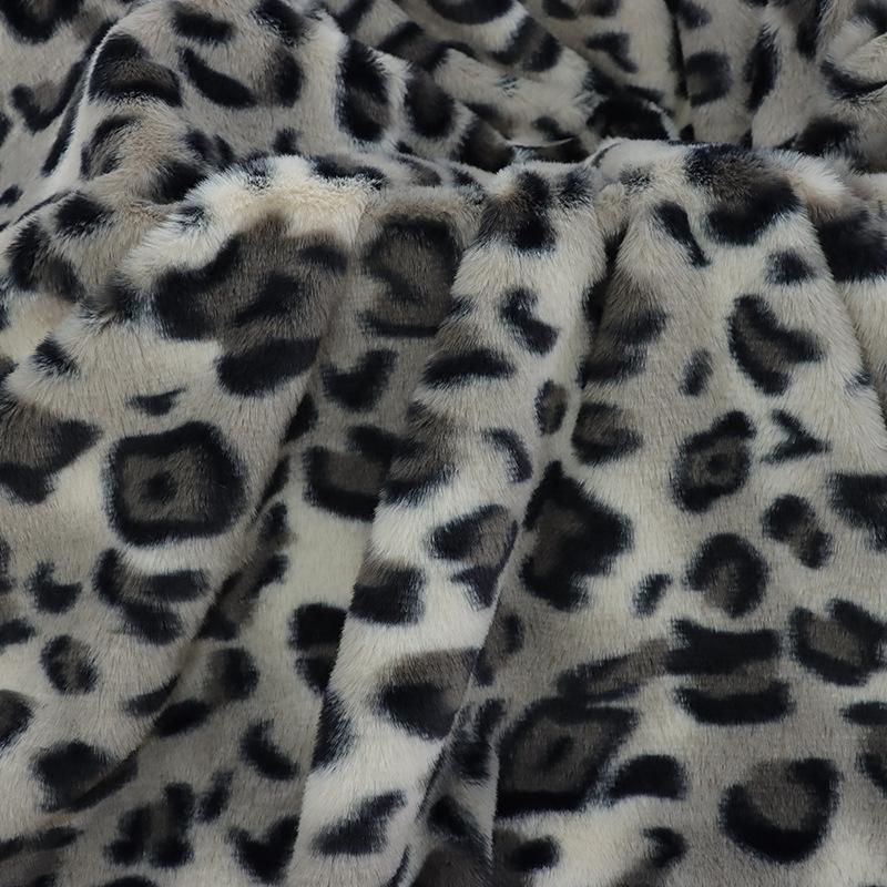 Pantofi, Pălării, Bagaje și Îmbrăcăminte pentru Copii cu Model Gradient Ghepard, Căprioară și Zebră din Blană de Iepure