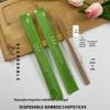 Xihe Carbonized Disposable Bamboo Chopsticks