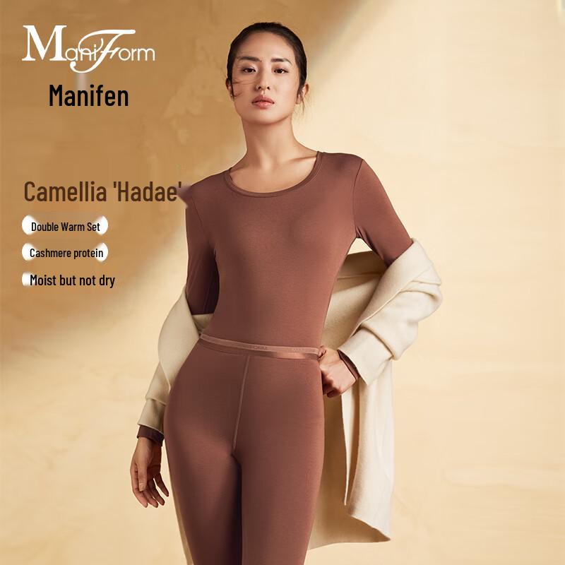 

Женский термокомплект из кашемира, протеина и масла камелии Maniform XL (170)