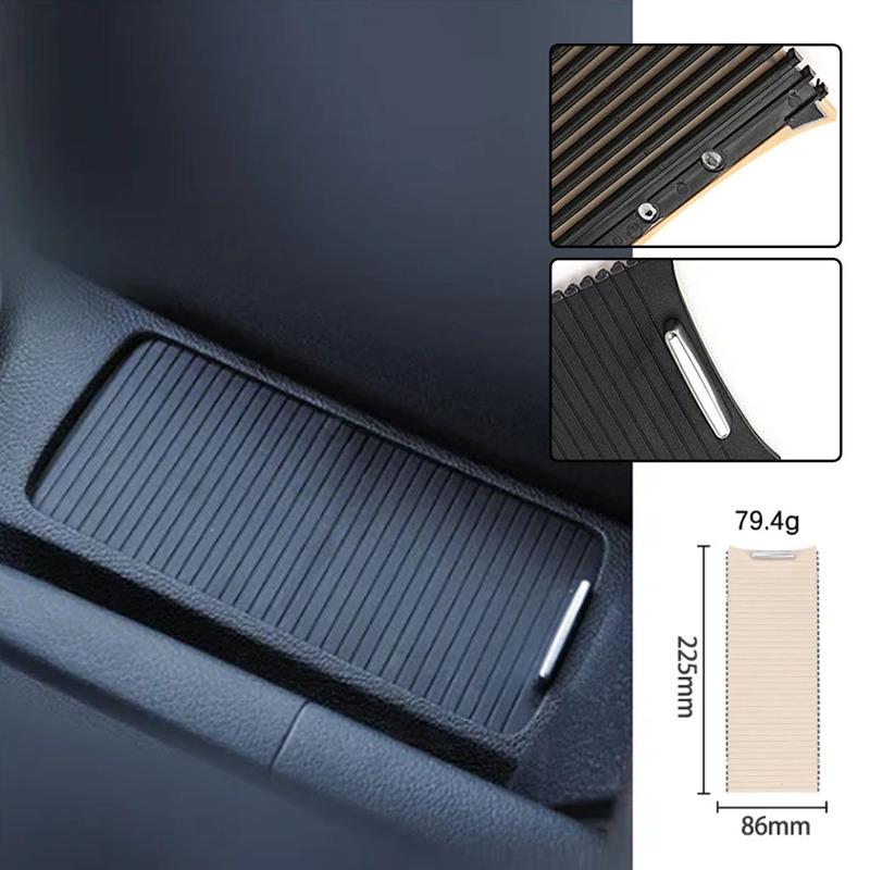 For VW Golf 6 2009-2014 Sagitar 2006-14 Center Armrest BoxCover Plate Cup Holder Pull Curtain Glove Box Sliding Cover 5KD832531