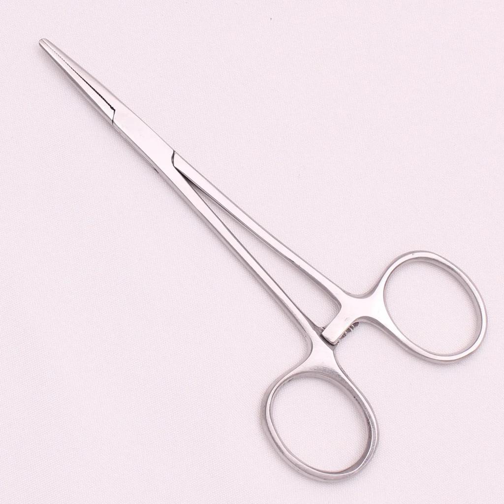 13cm (5'') Pet Beauty Salon Hemostatic Forceps Professional Dogs Hospital Cats InjuriesTools Home Japanese Stainless Steel