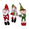 Elf Wine Bottle Dust Cover Ornaments Snowman Champagne Bottle Set Bar Restaurant Decorative Xmas Christmas Party Home Decoration