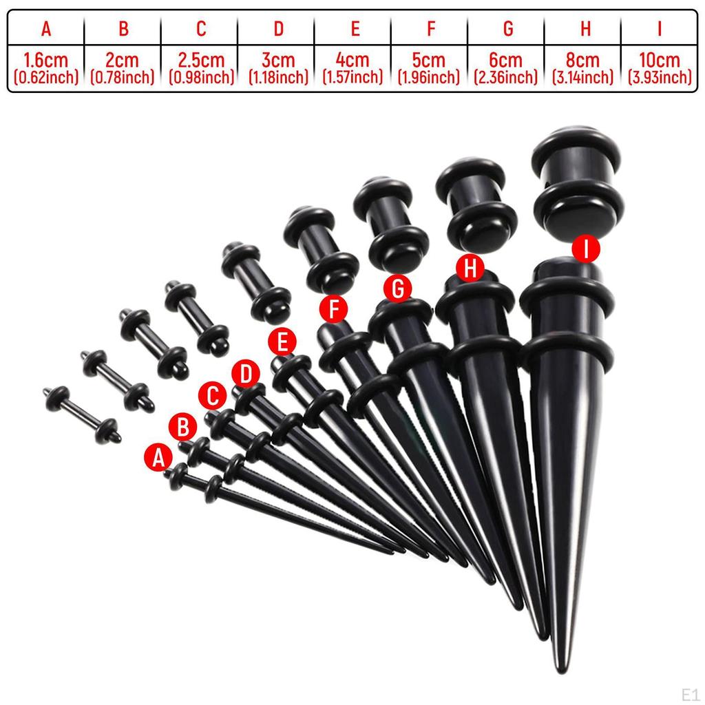 With 18 Unique Tapers and