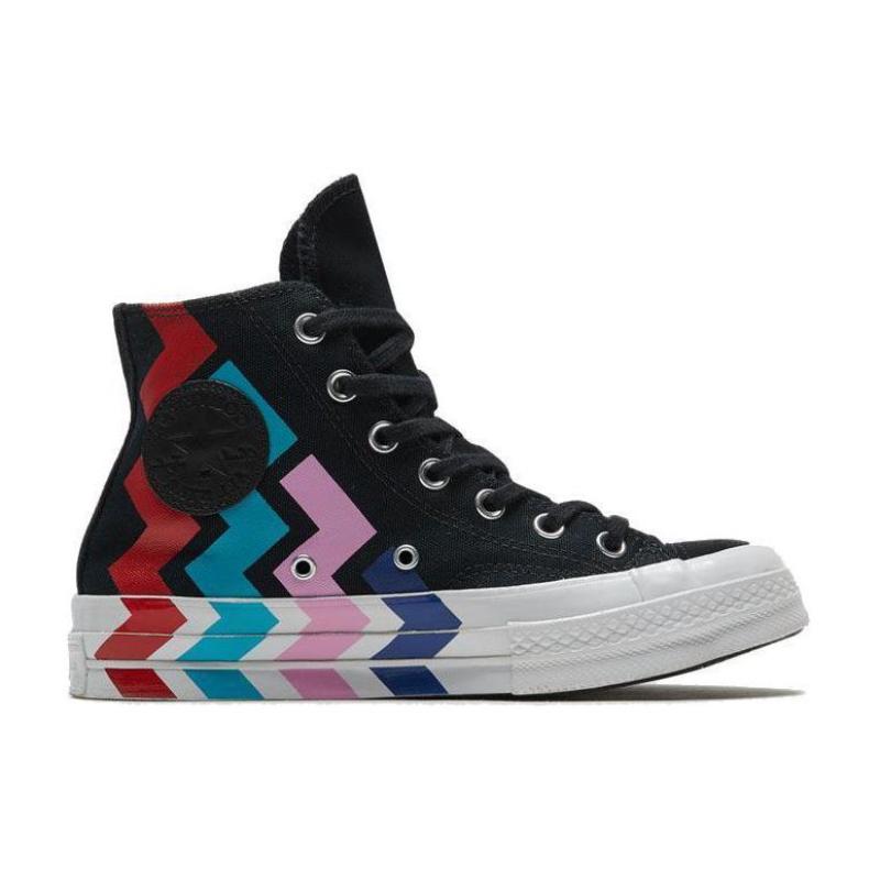 Converse Chuck 1970s Comfortable & Stylish Breathable High Top Espadrilles Women's Black