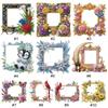 Acrylic Special Shape Floral Table Top Diamond Painting Frame Kits Diamond Painting Desktop Decor Diamond Painting Picture Frame