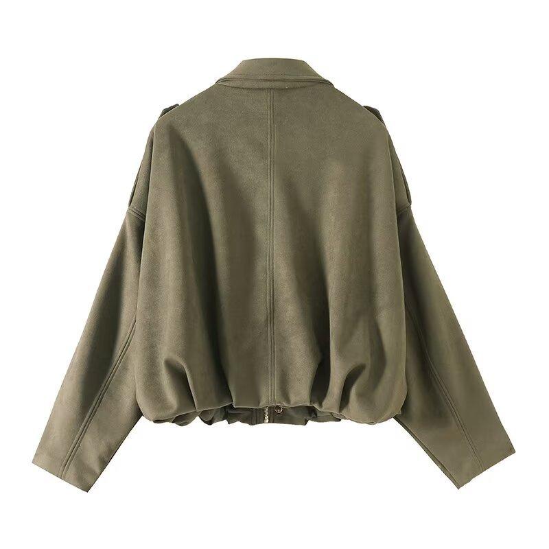 Women S Fleece Long Sleeve Pilot Jacket Coat