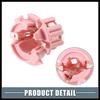 2 Pcs Rear Tail Light Lamp Bulb Socket No.A2108260082 for Mercedes-Benz E320 1996-2002 W210 for W220 S430 S500 2000-2006 Plastic Pink Durable