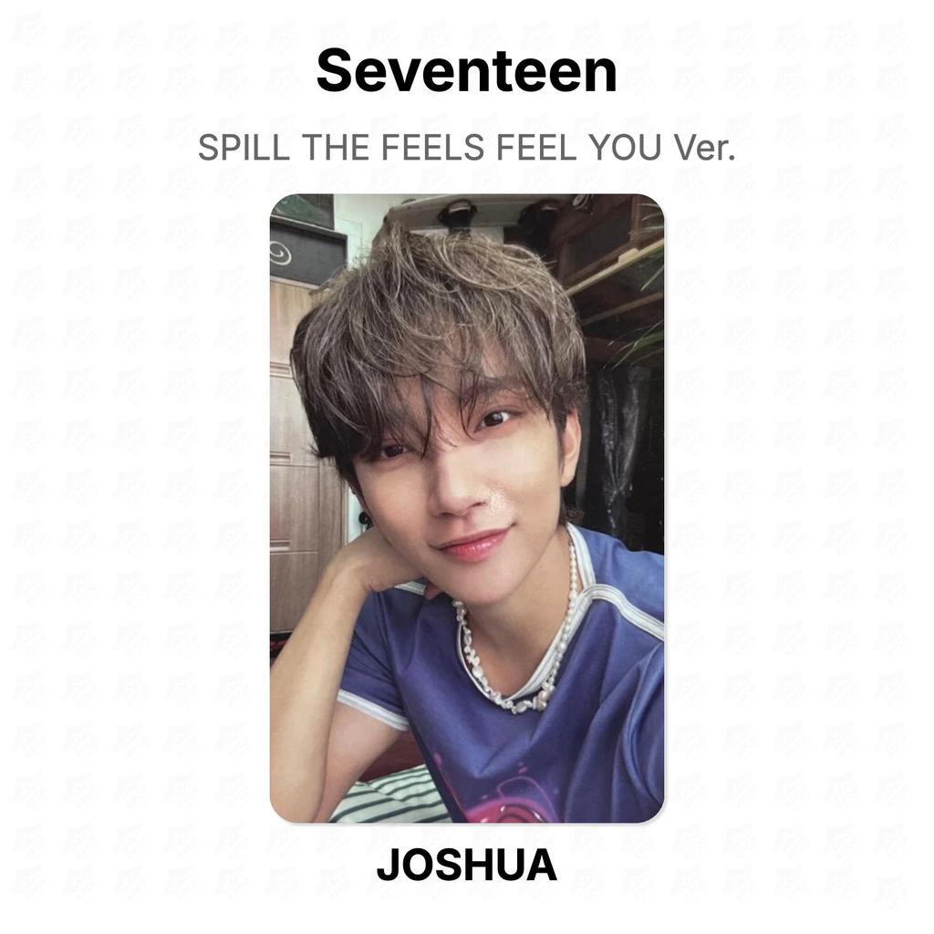 Seventeen SPILL THE FEELS FEEL YOU Ver. Official Photocard