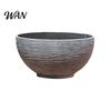 Thick Sturdy Flowerpot Plant Pot with Drainage, Resin Planter for Indoor Outdoor Winter Proof Plants, Medium Flower Pots Patio, Balcony Garden