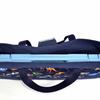 COLORFUL CANDY STYLE Boys' Melodica Case with Shoulder Strap, Melodica Bag, Discover! Explore! Dinosaur Continent (Navy) N4323300
