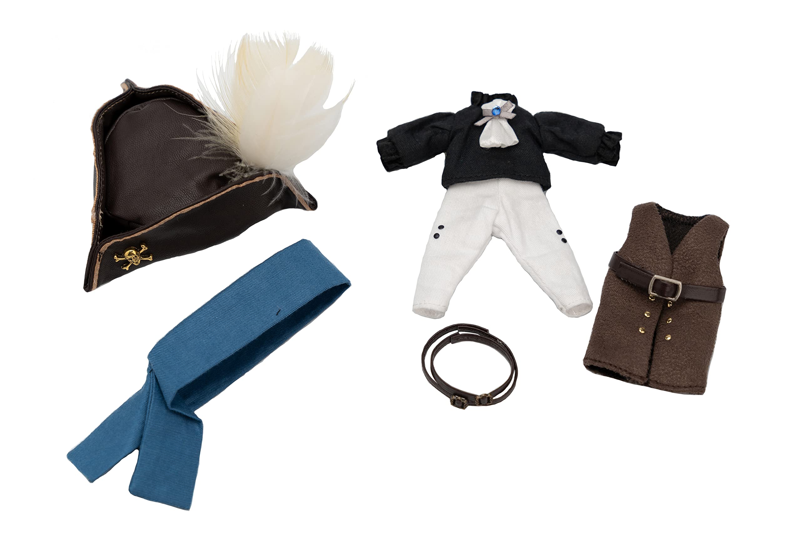 

набор одежды для куклы PICCODO ACTION DOLL BODY8 PLUS в стиле капитана пирата